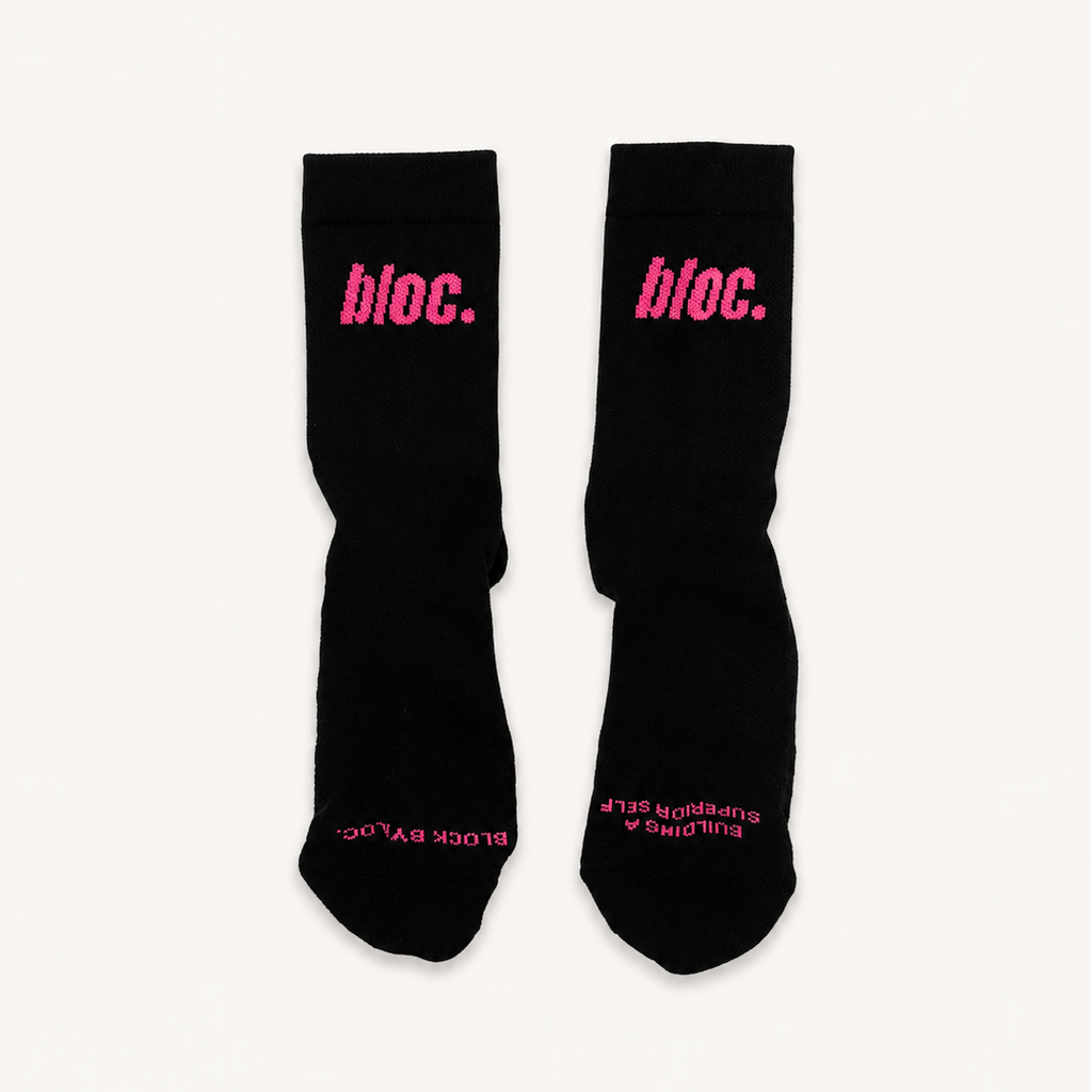 BLOC 02 | PERFORMANCE SOCKS-BLK