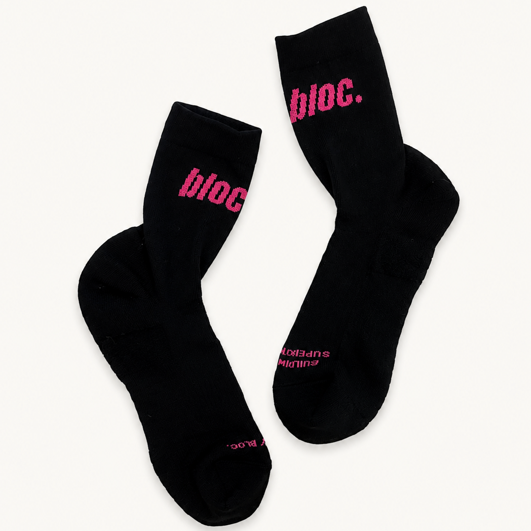 BLOC 02 | PERFORMANCE SOCKS-BLK