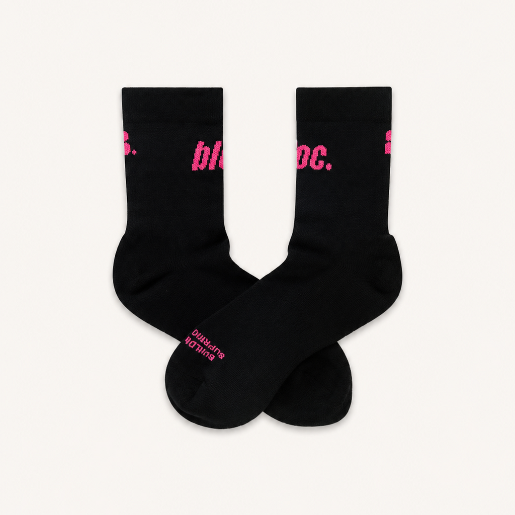 BLOC 02 | PERFORMANCE SOCKS-BLK